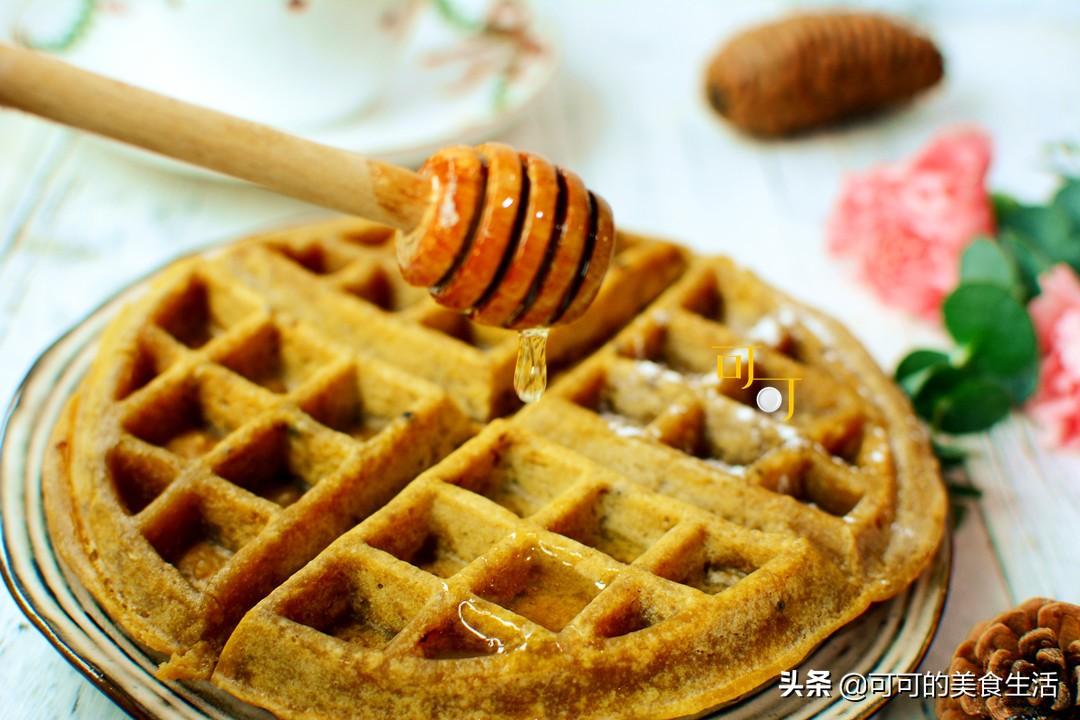 咖啡华夫饼_我的咖啡华夫饼配方_咖啡厅华夫饼怎么吃