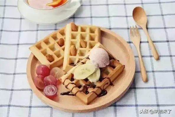 咖啡华夫饼_我的咖啡华夫饼配方_咖啡厅华夫饼怎么吃